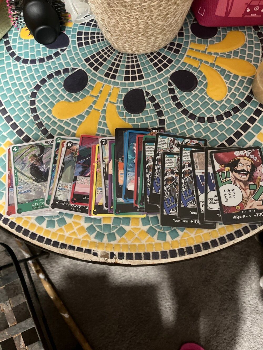 One Piece TCG 29 Card Lot English and Japanese